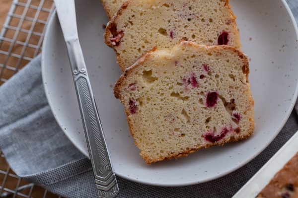 Cranberry Orange Loaf Cake