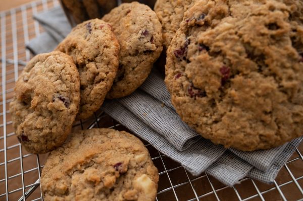 Cranberry White Chocolate Oatmeal Cookie