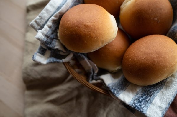 White Pan Buns