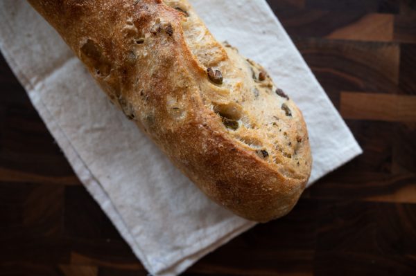 Rustic Olive Bread