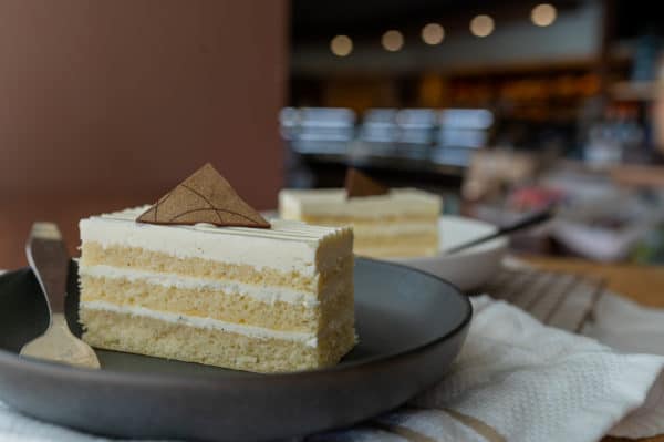 Vanilla Cake Slice