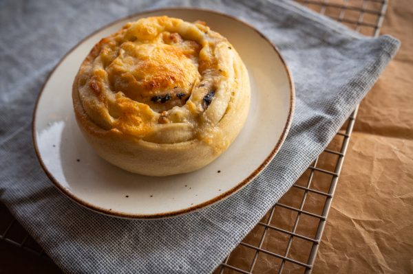 Chicken & Mushroom Pizza Swirl