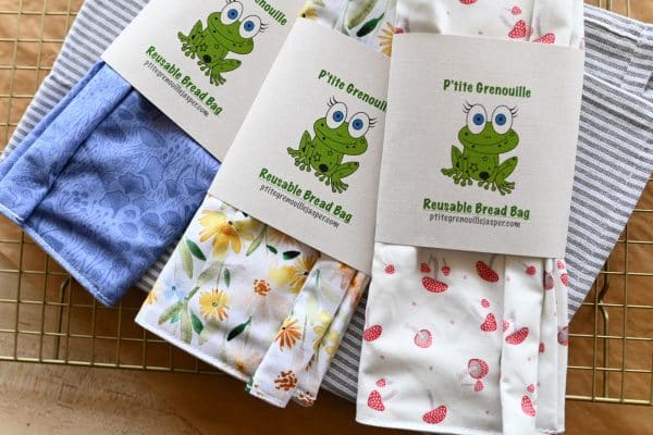 P'tite Grenouille Reusable Bread Bag