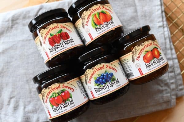 Summerland Sweets No Sugar Added Fruit Spreads