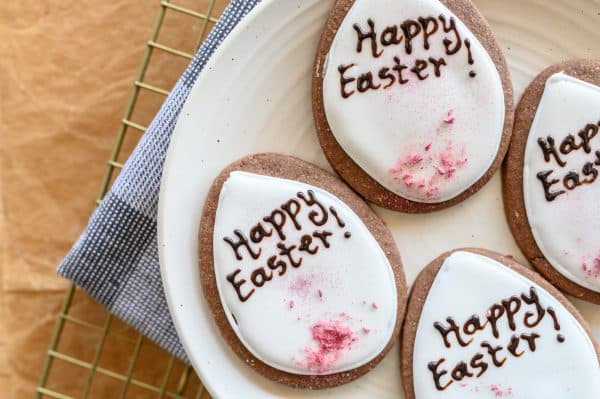 Chocolate Easter Egg Cookie
