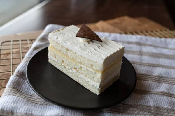Vanilla Cake Slice
